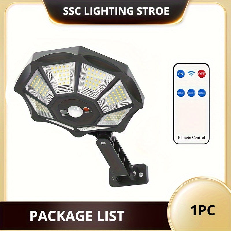 SolarGlow Pro - Solar LED Wall Light with Motion Sensor