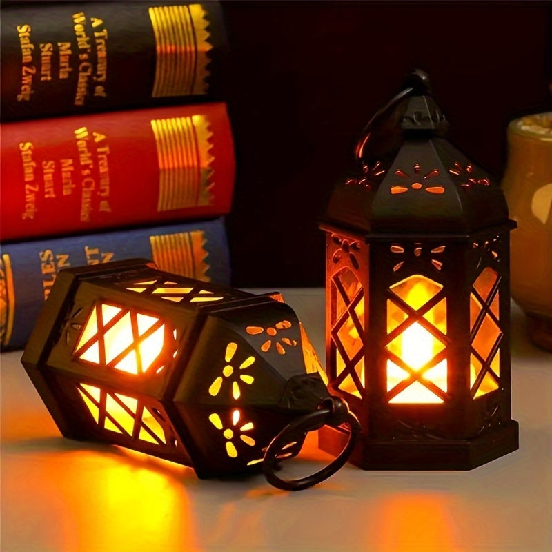 LuxeGlow Lanterns - Rustic LED Lantern Set for a Festive Ambience