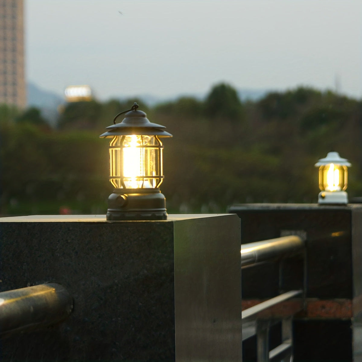 Norvek - Rechargeable Dimmable Retro LED Outdoor Lamp