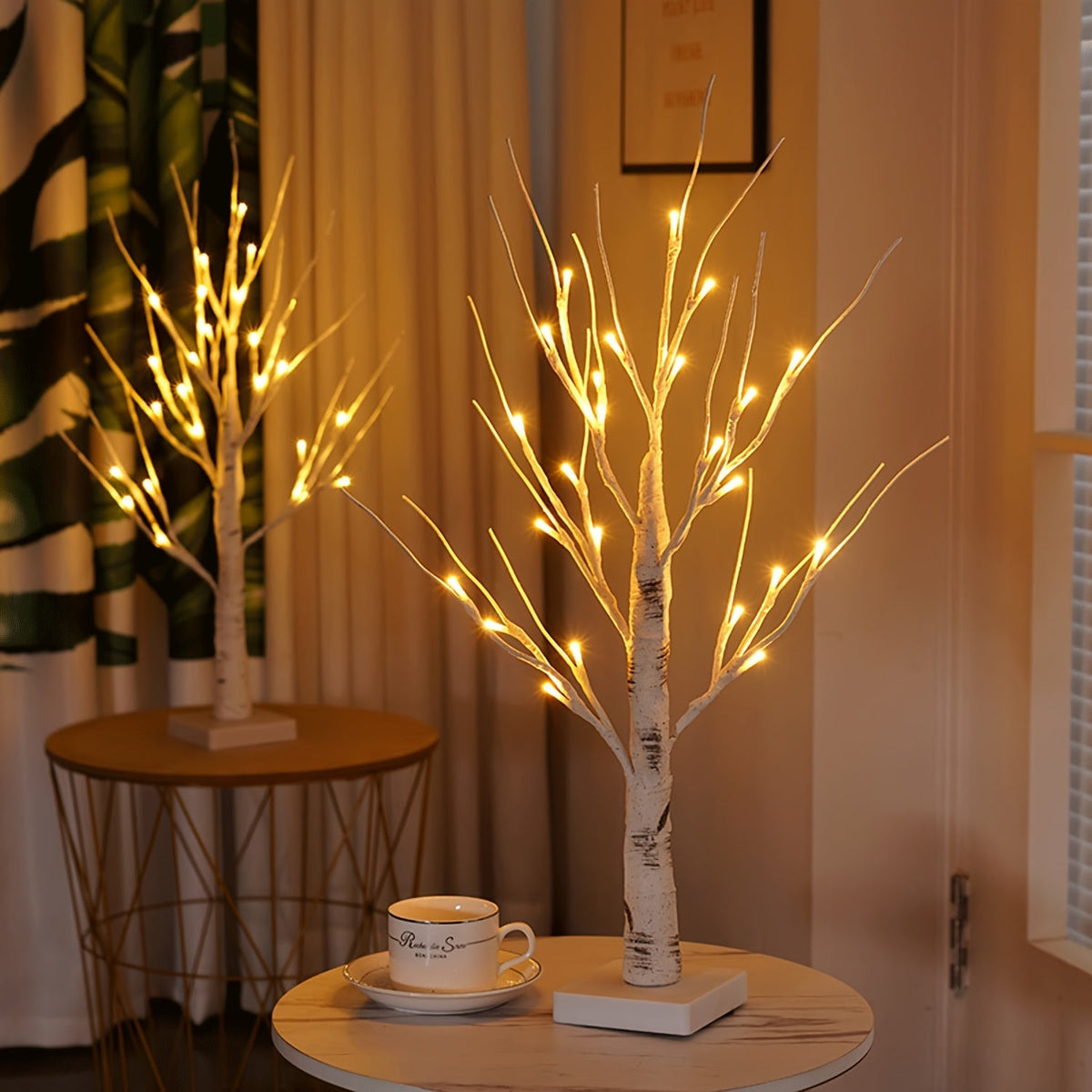 GlowTree - LED Tree Table Lamp with Adjustable Branches