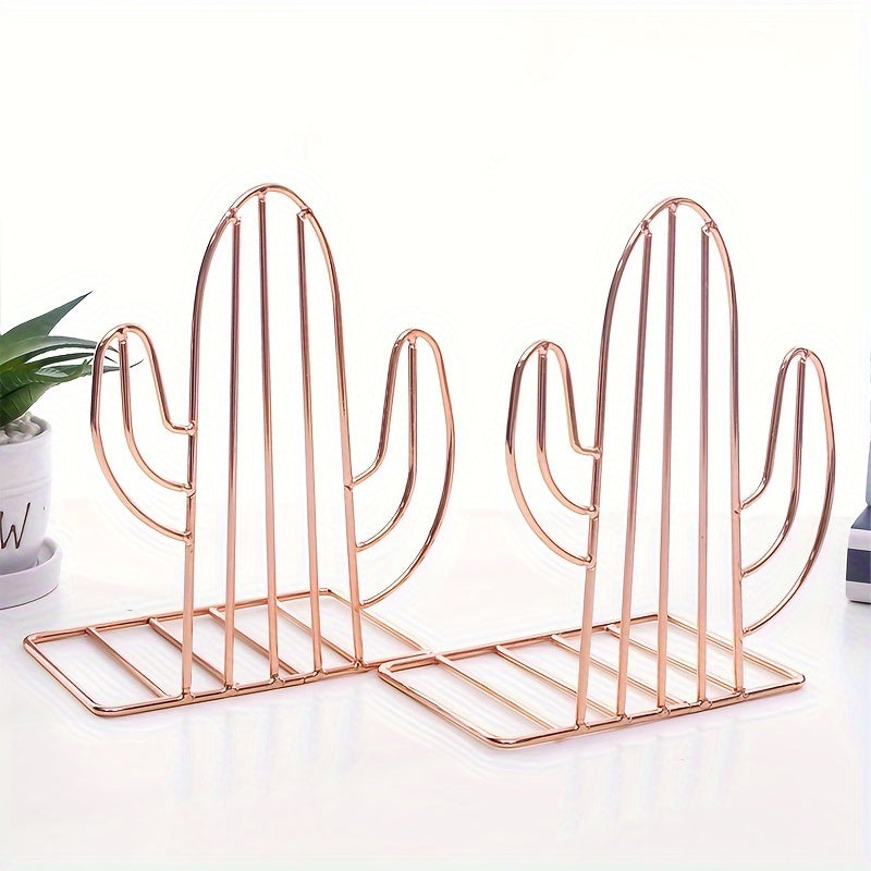 CactusIron - Playful Iron Bookends for Kids' Rooms