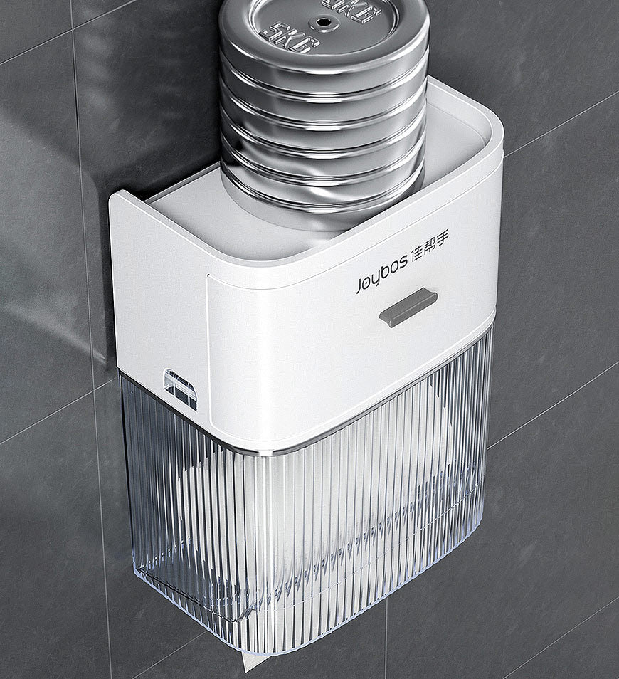 SmartStore - Porte-rouleau de papier toilette avec rangement