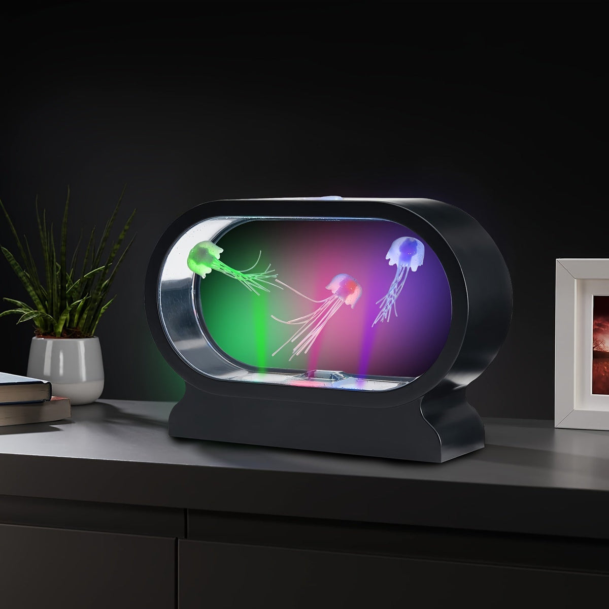 LumiJelly - LED Jellyfish Table Lamp with 3 Colors