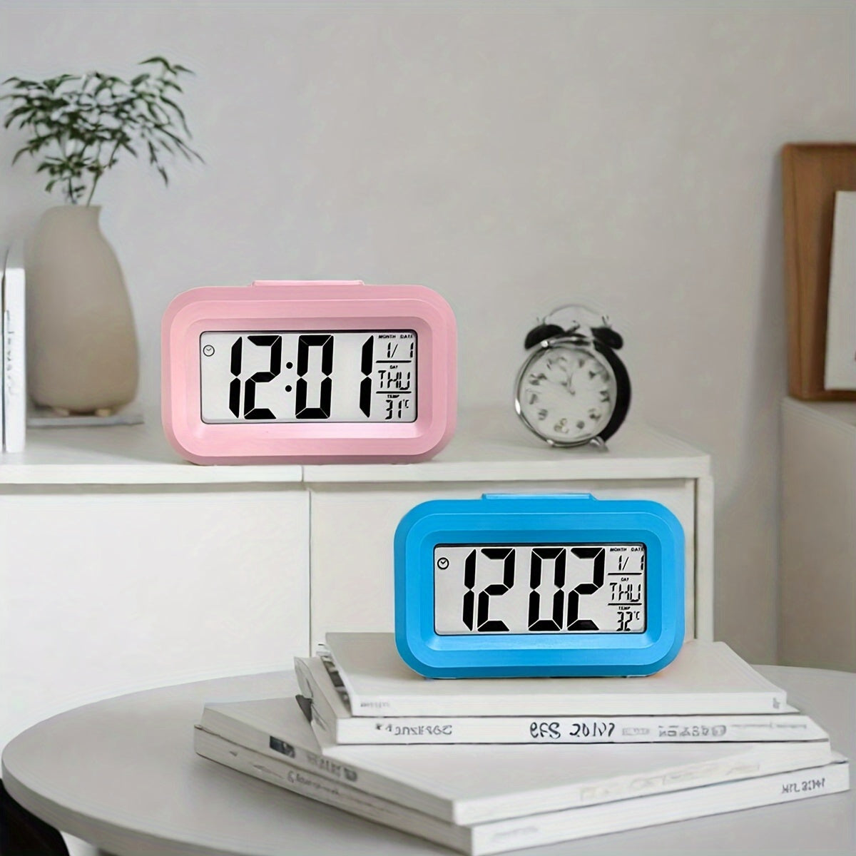 Oclarion - Elegant Digital Alarm Clock with LED Backlight