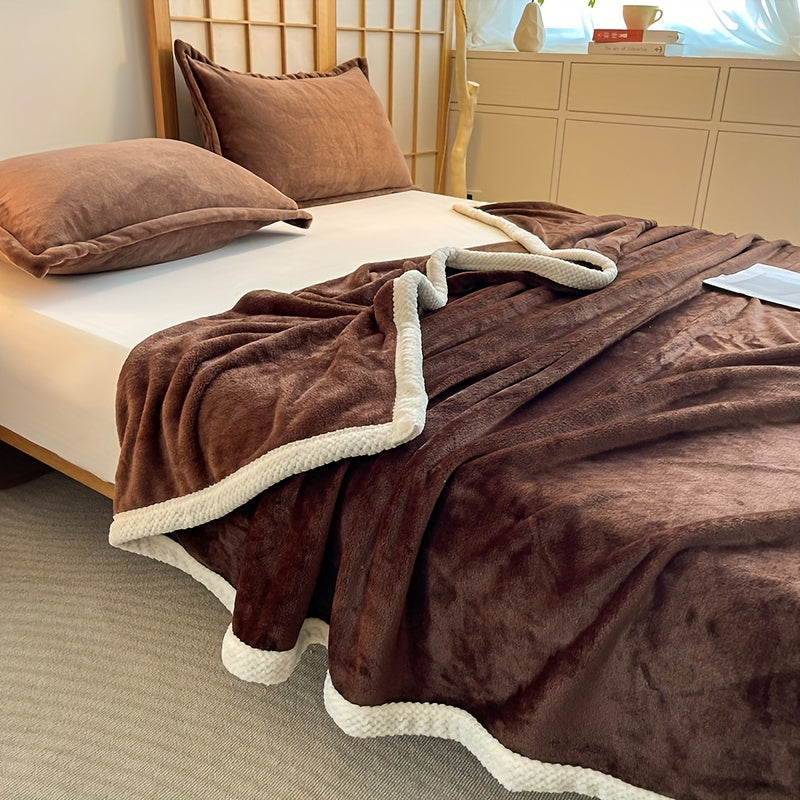 LuxuryFleece - Reversible Double-Sided Fleece Blanket