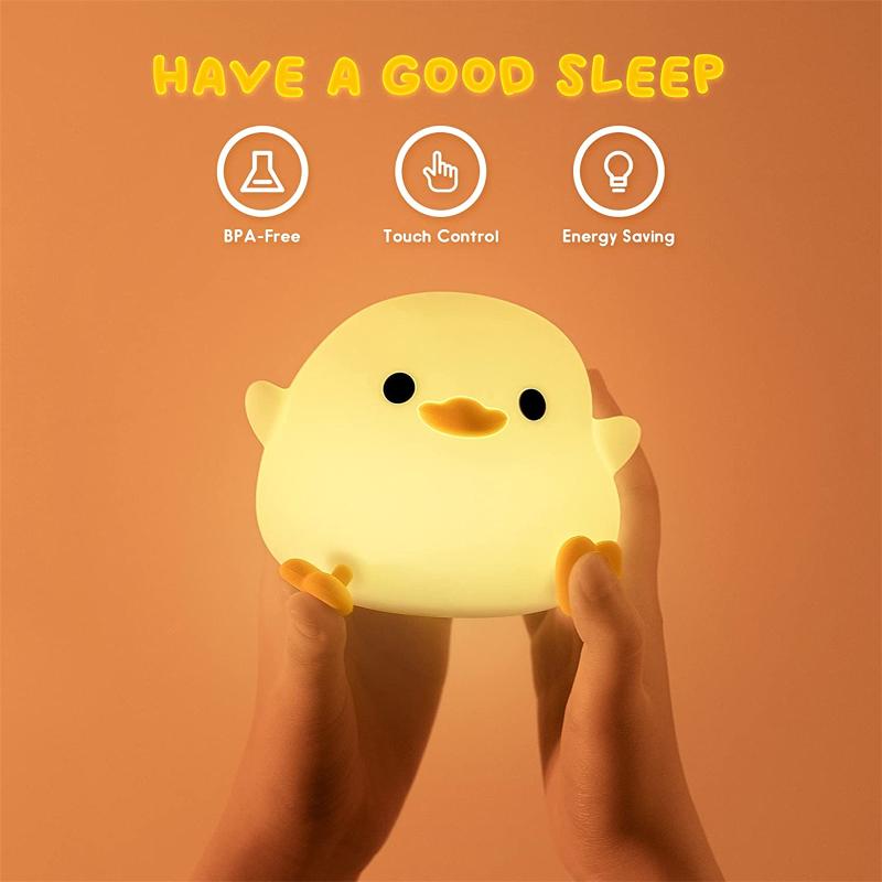 Ducky Buddy - Cozy Duck Night Light for Kids