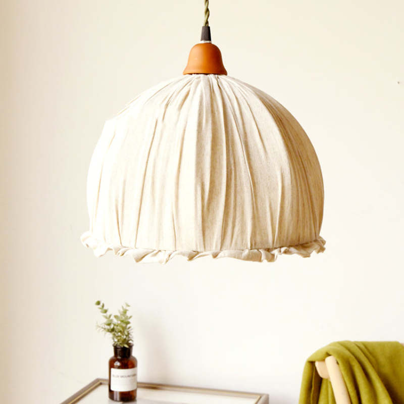 EcoChic Pendant - Elegant Scandinavian Fabric Pendant Light