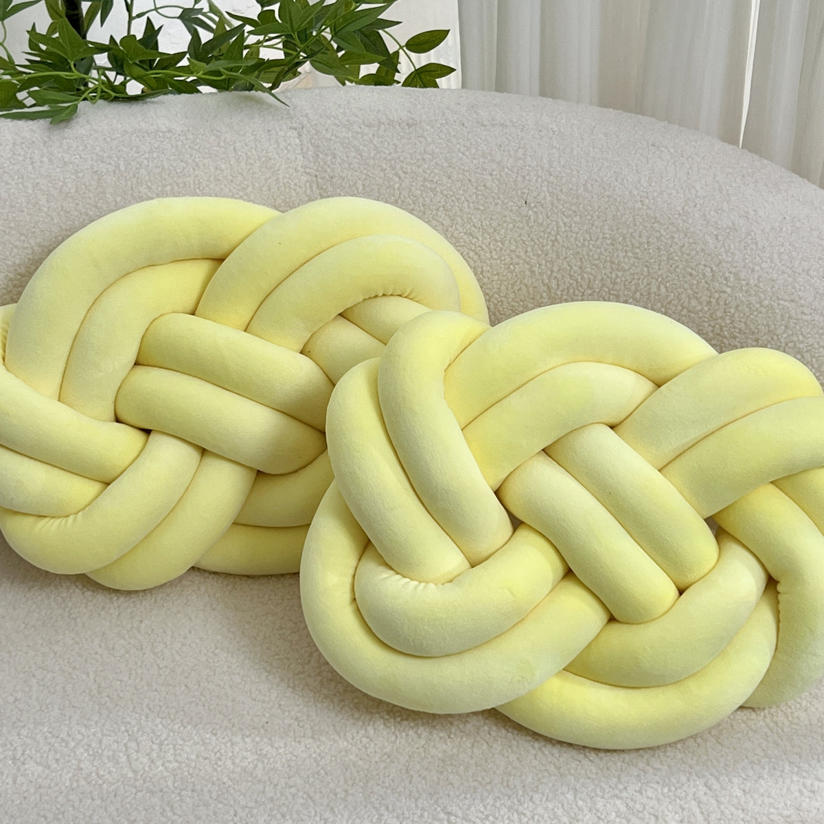 ComfortCloud Cushions - Plush Button-Tufted Throw Pillows