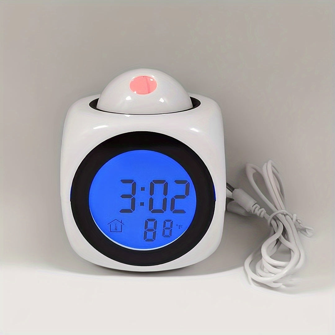 ProClock - Modern Projection Alarm Clock with Sound Alarm