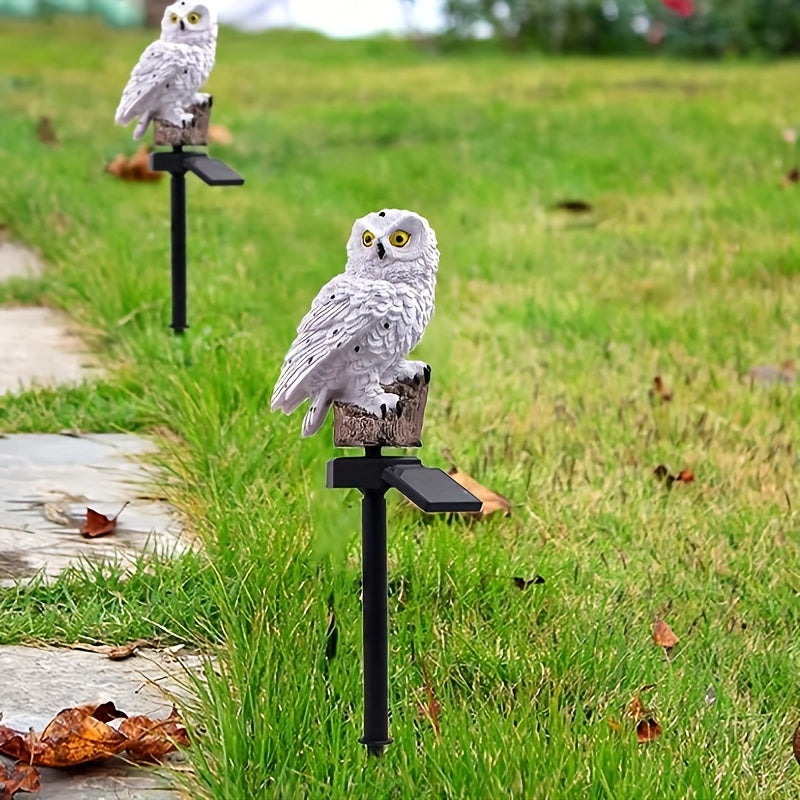 SolarOwl - Owl-Shaped Solar LED Garden Light
