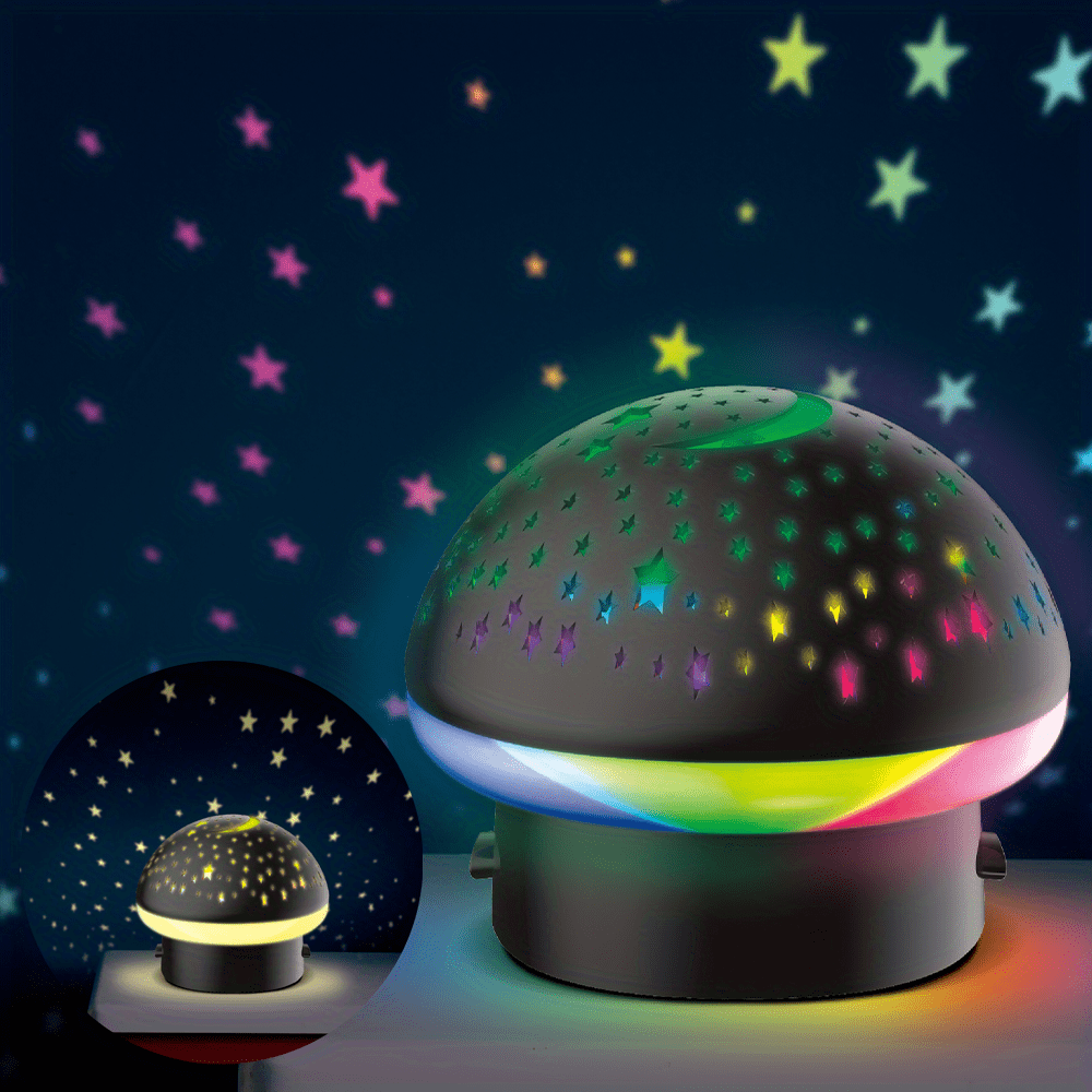 StarryGlow - Mushroom Starry Sky Projector Lamp