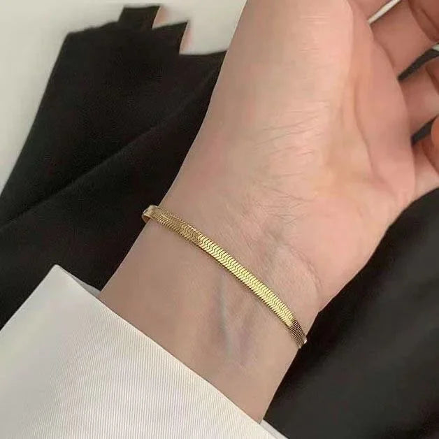 Isolde - Bracelet de cheville serpent, chic et élégant