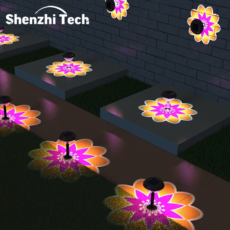 LumiLuxe - Modern Solar LED Garden Lamp