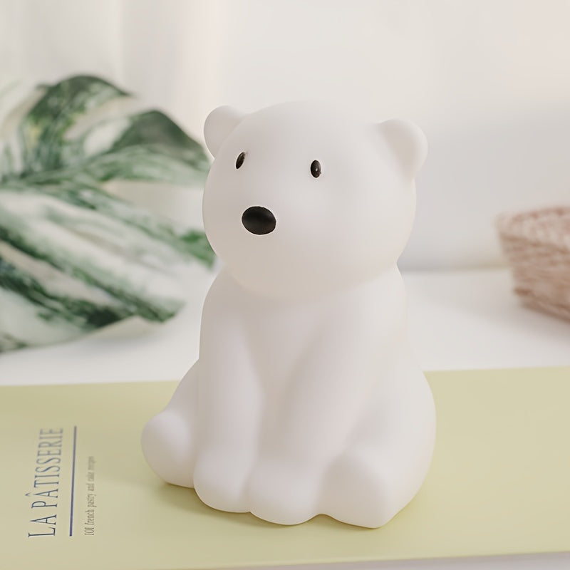 PolarGlow - Polar Bear LED Night Light for a Cozy Bedroom
