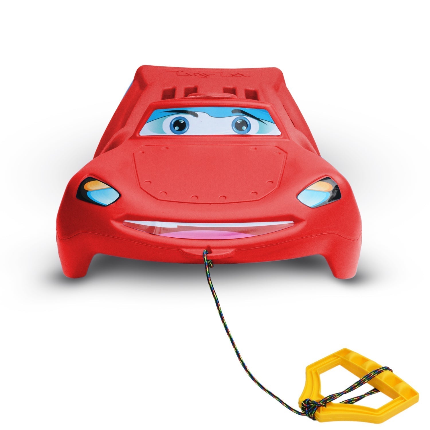 SnowGlide Sled - Lightweight Red Snow Sled for Kids