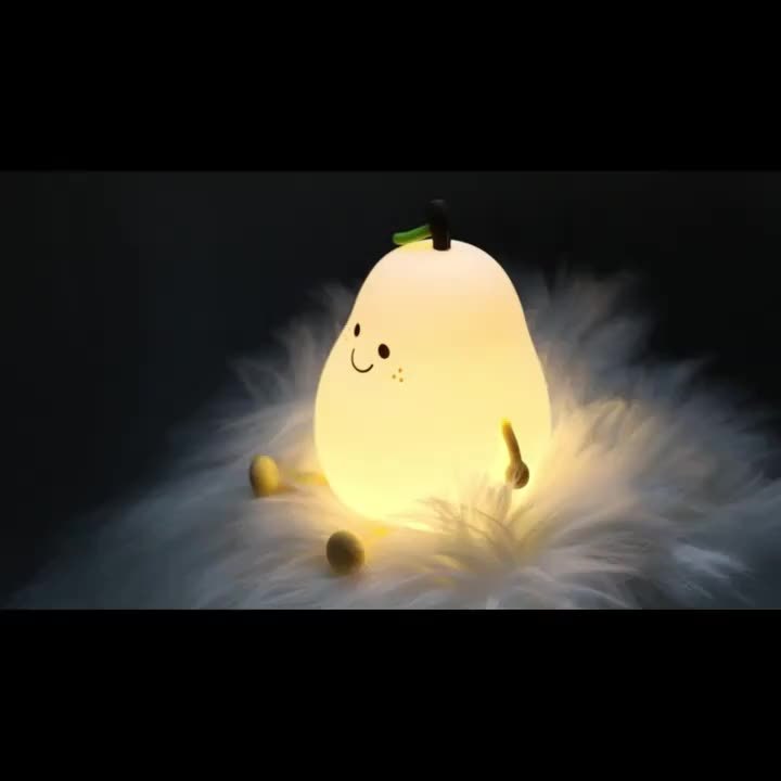 PearGlow Lamp - Rechargeable Dimmable USB LED Lamp