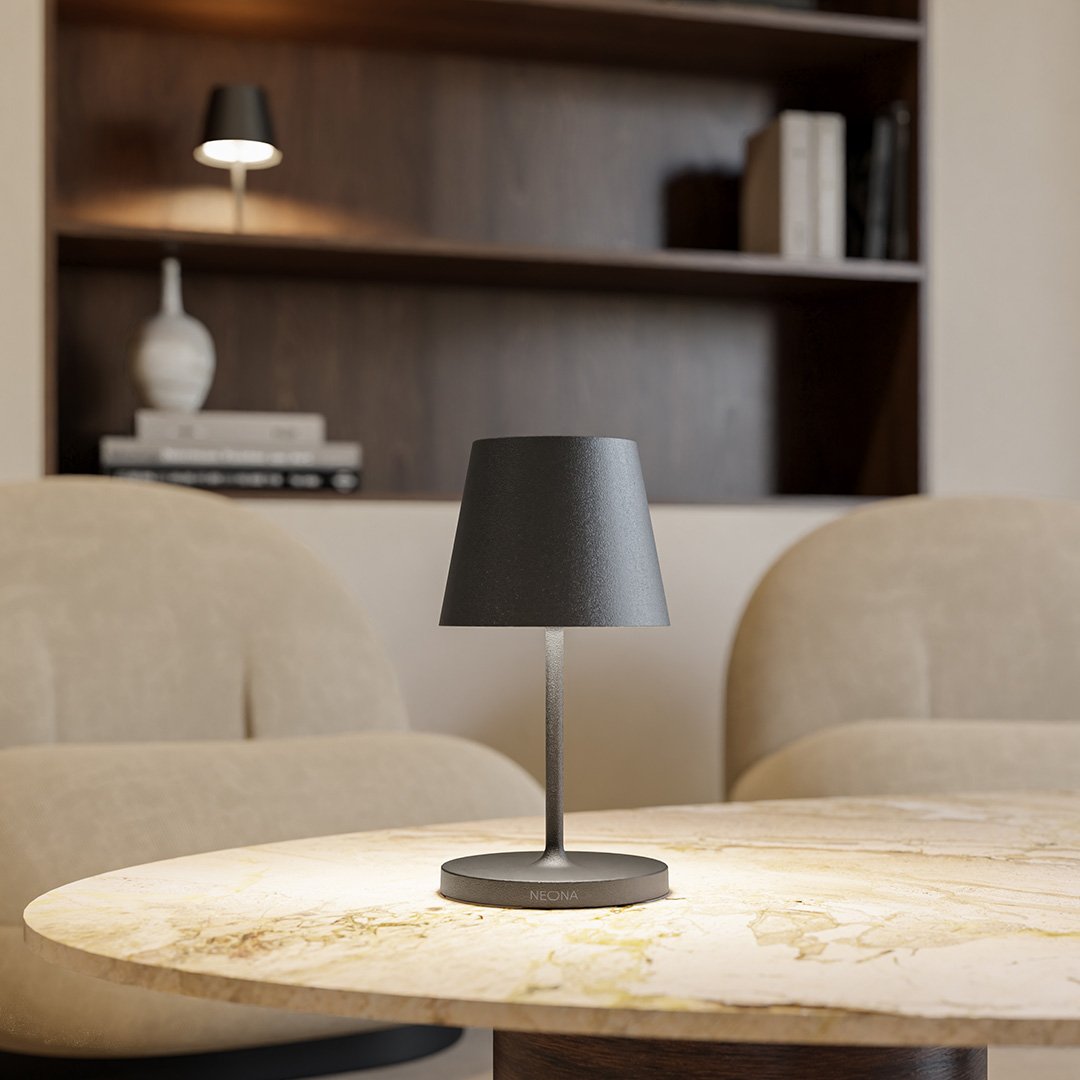 LumaGlow - Elegant Rechargeable LED Table Lamp