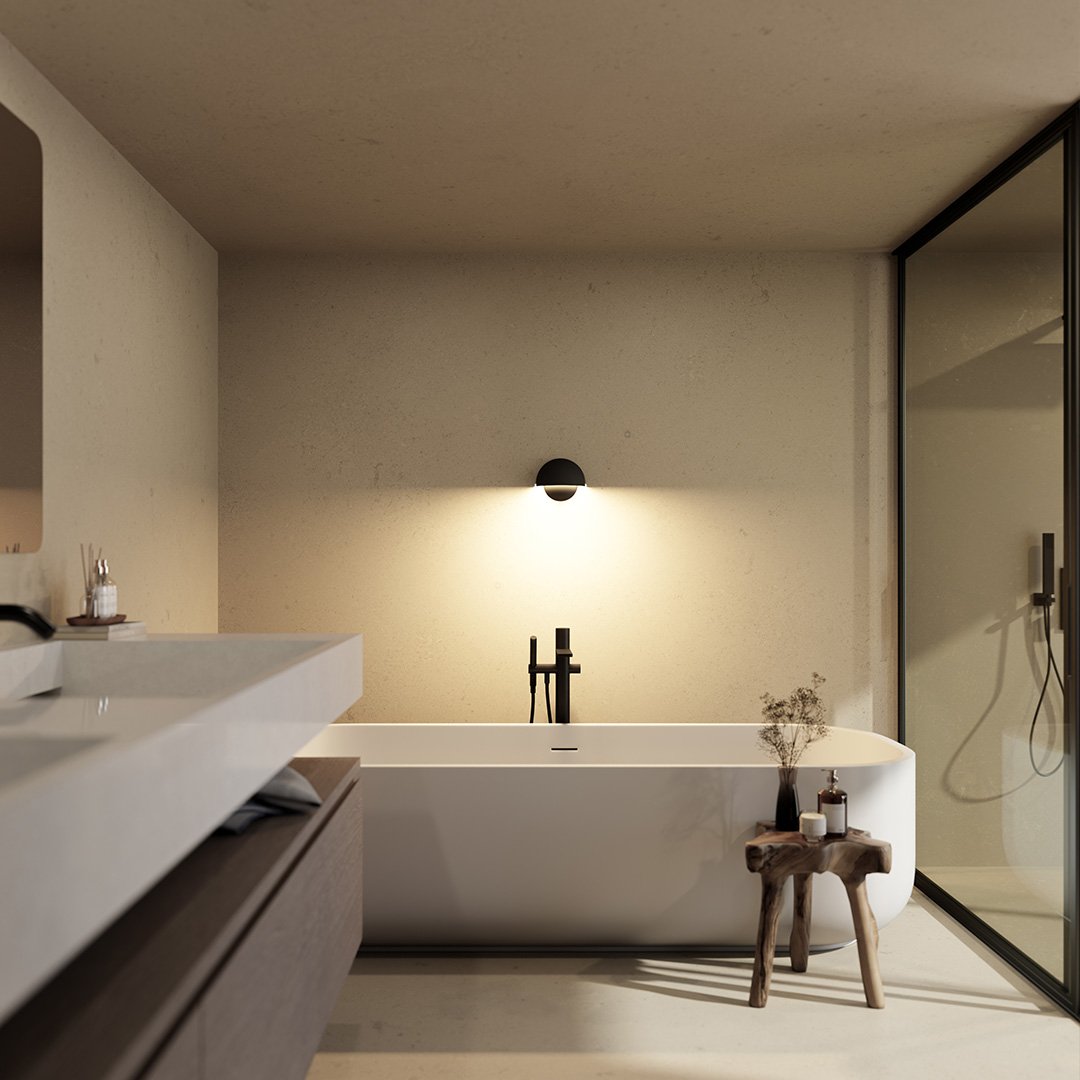 AquaLight - Applique Murale LED Extérieure Moderne et Étanche
