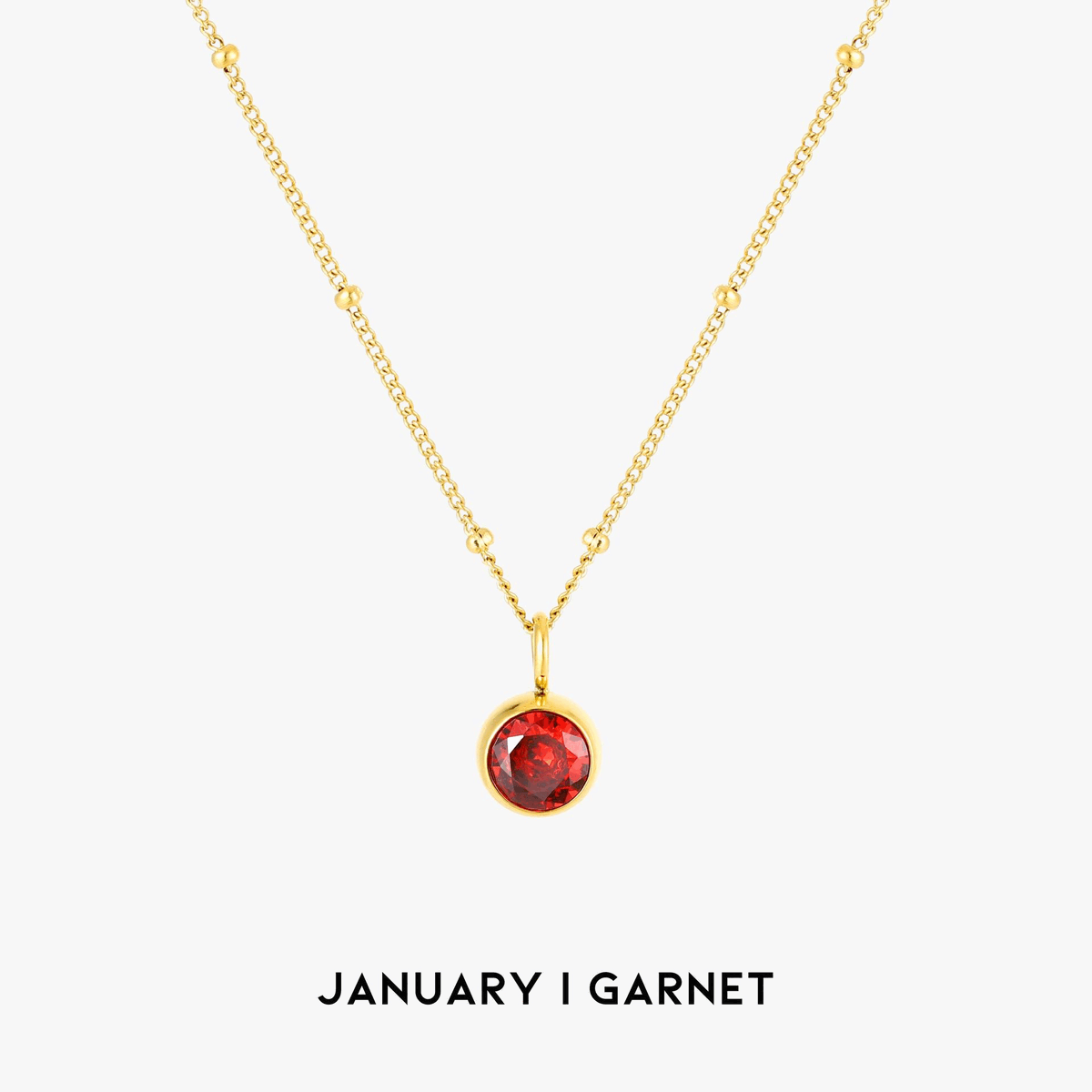 Collier Pierre de Naissance Aurora - 12 Mois