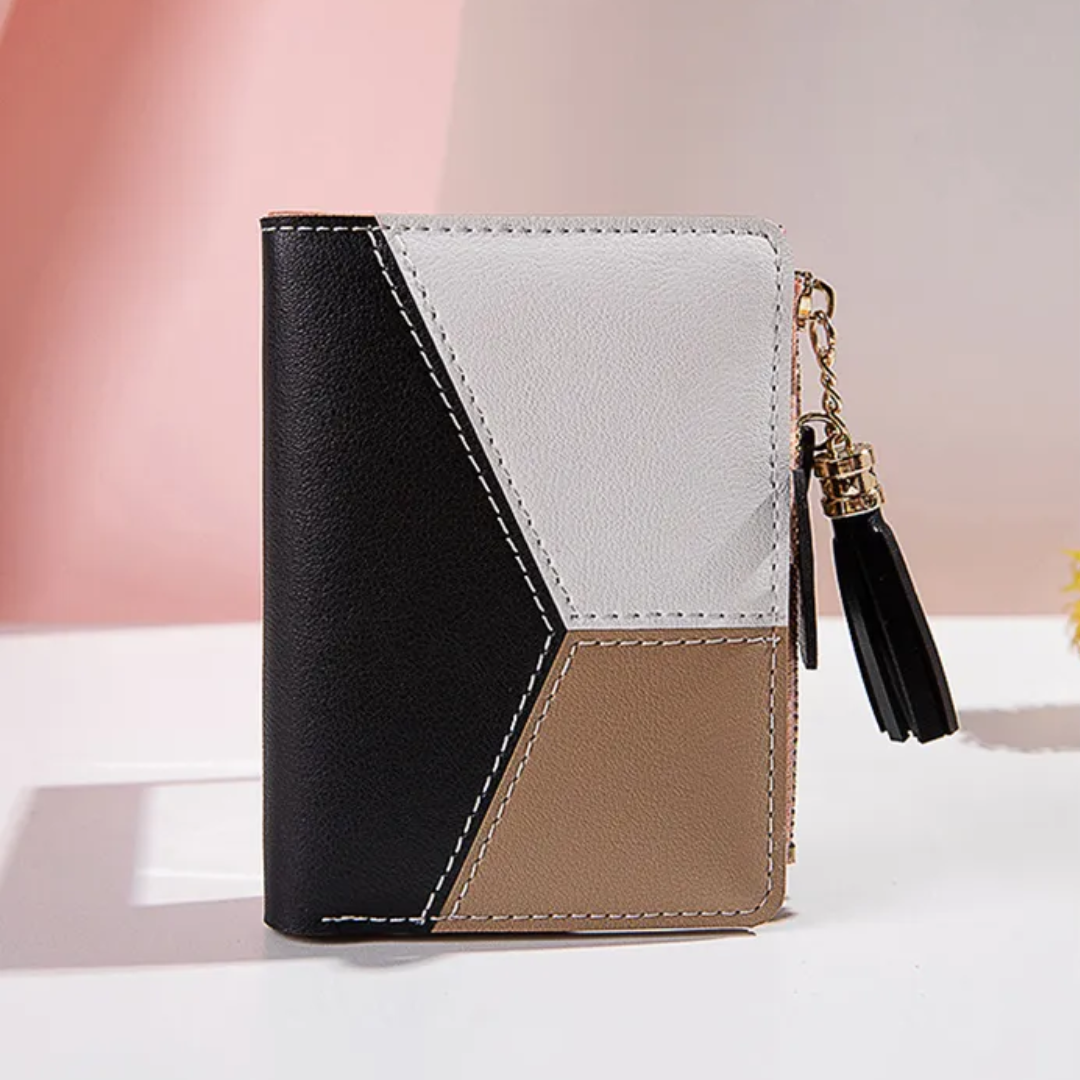 ChicPocket - Mini Portefeuille à Pompon