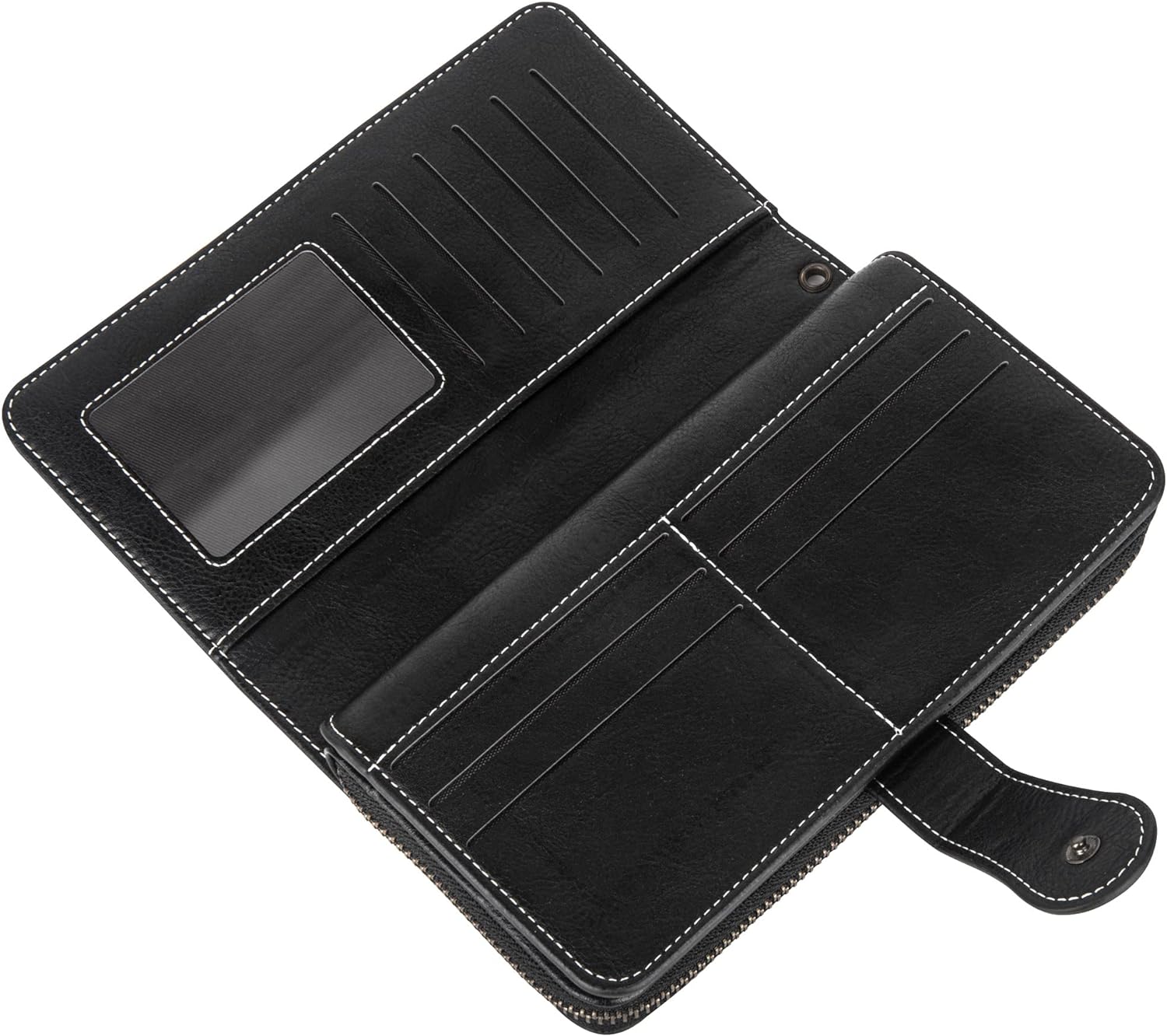 LeatherMax - Portefeuille Cuir avec Bracelet Poignet