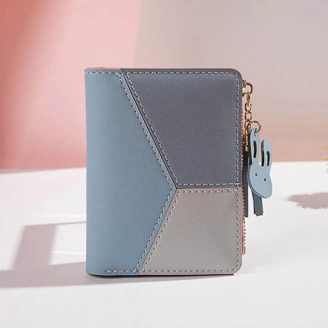 ChicPocket - Mini Portefeuille à Pompon