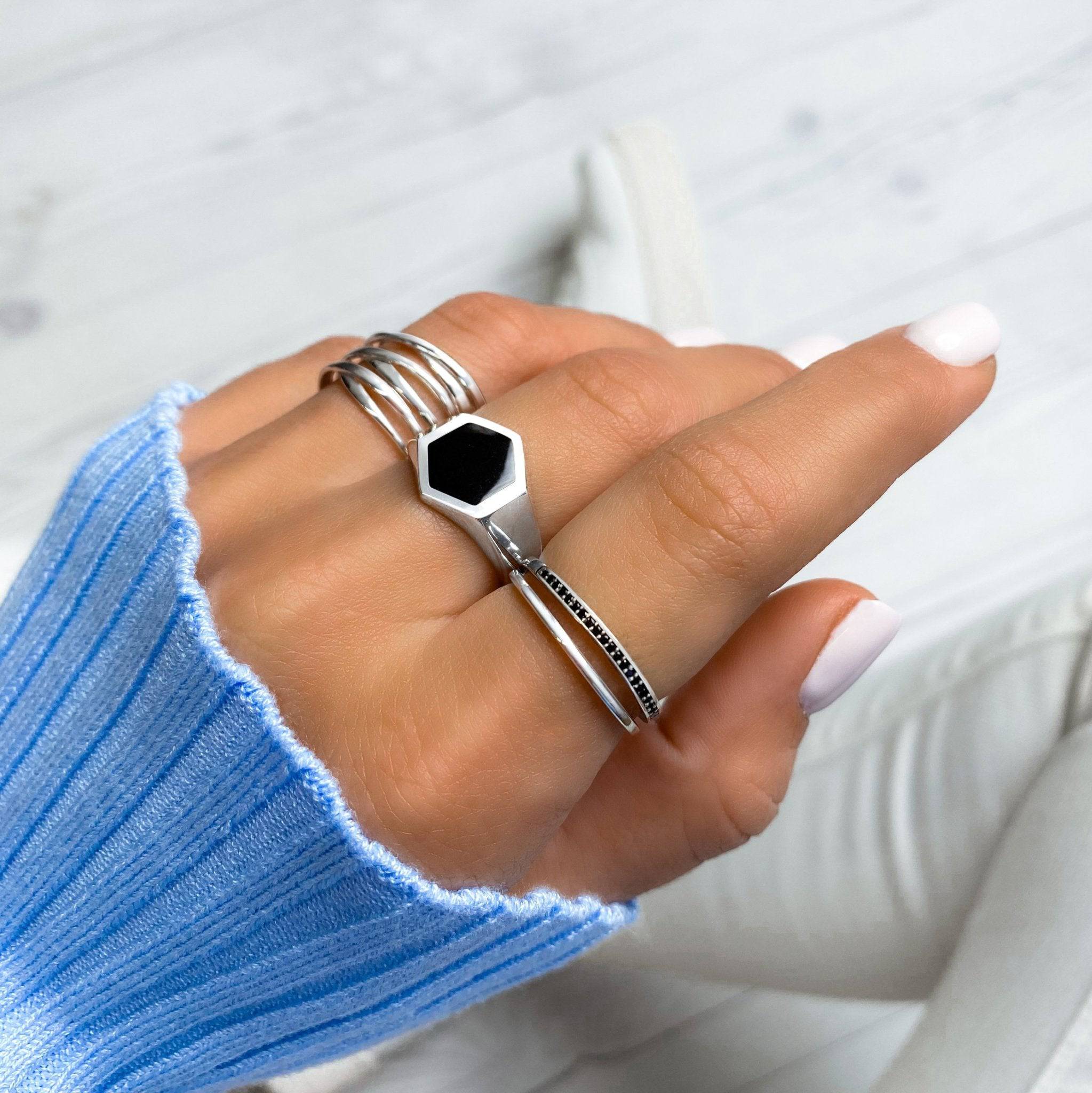 Nora - Bague branchages au design naturel et moderne