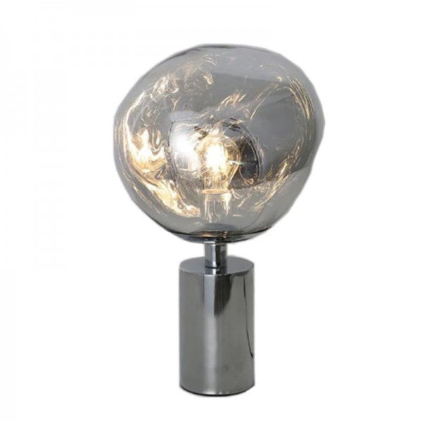 Meltique Lamp - Avant-Garde Table Lamp with Molten Design