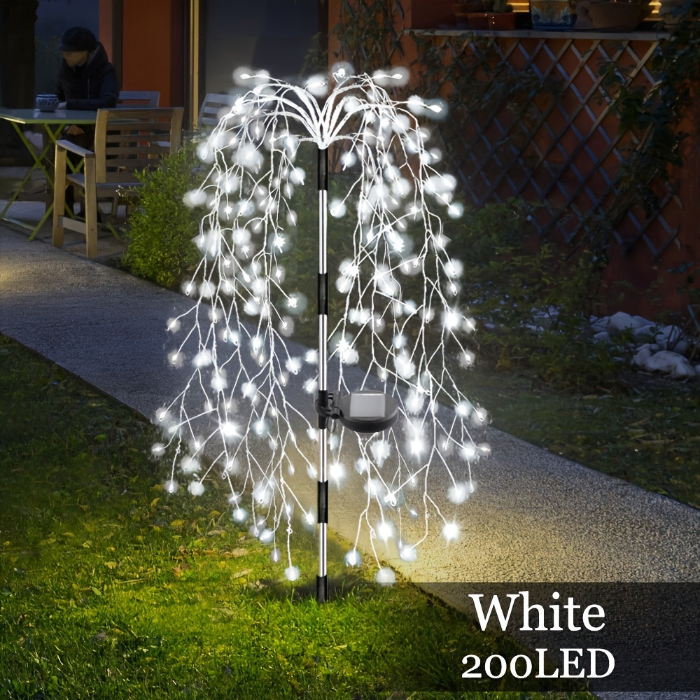 SolarGlimmer - Solar Garden Lamp with 8 Lighting Modes