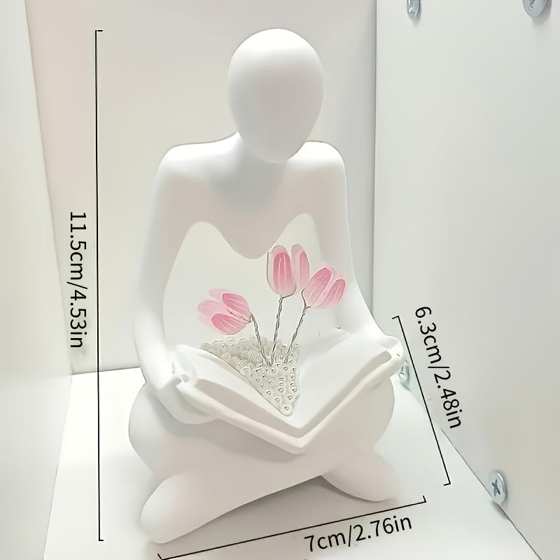 Foliata - Abstract Tulip Night Lamp for Bedroom