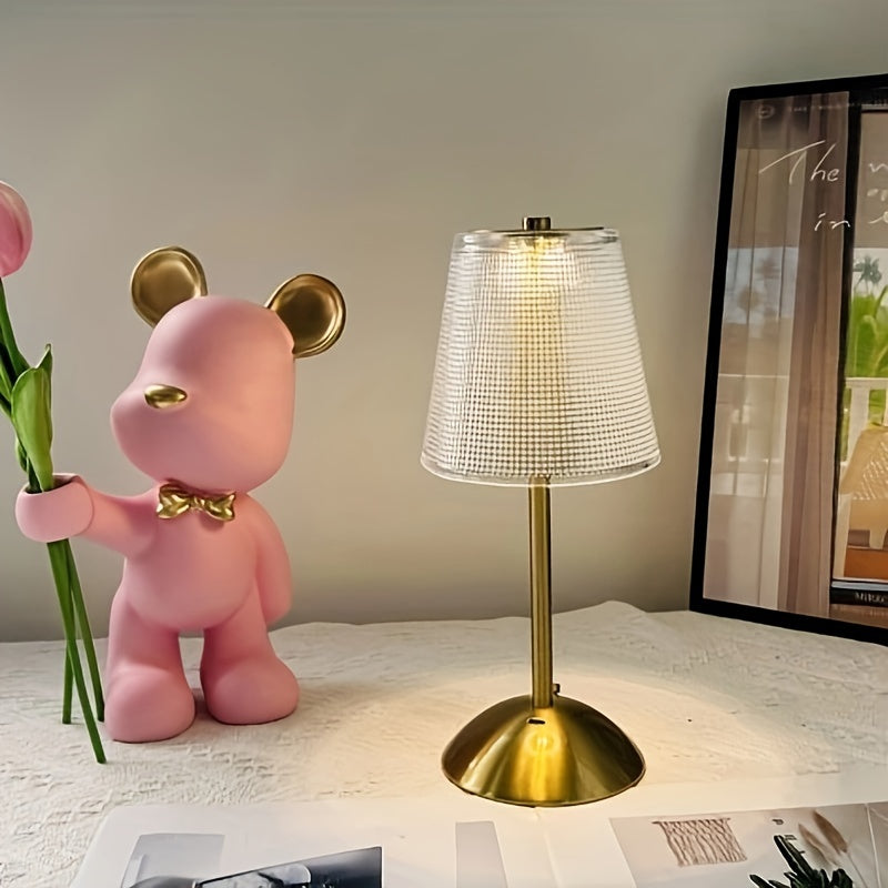 CrystalLux - Elegant Crystal LED Lamp for a Refined Ambiance