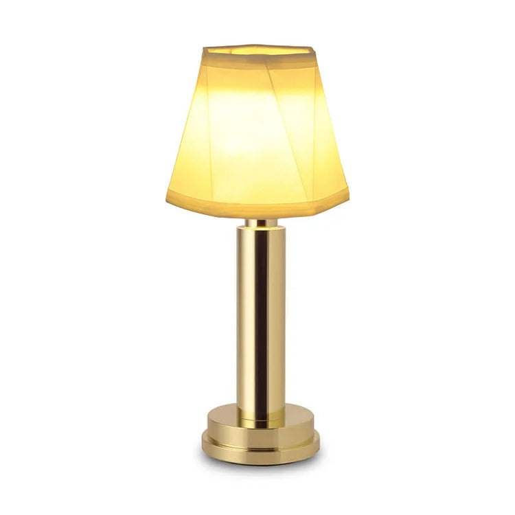 LuxeSilk - Rechargeable Cordless Table Lamp for Cozy Ambiance