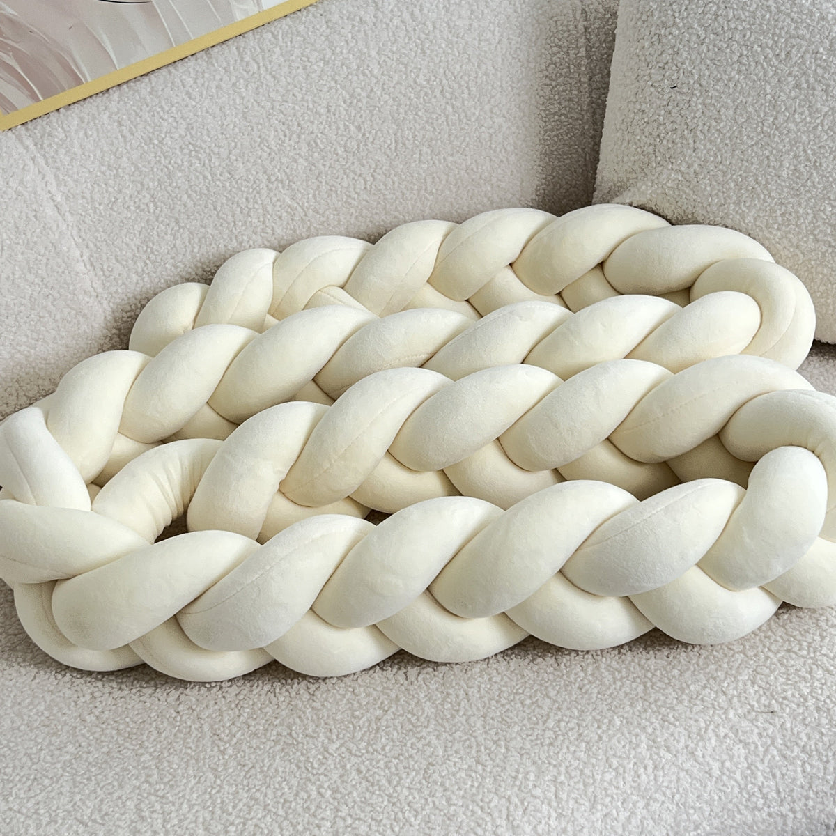WaveCushion - Modern Geometric Floor Cushion