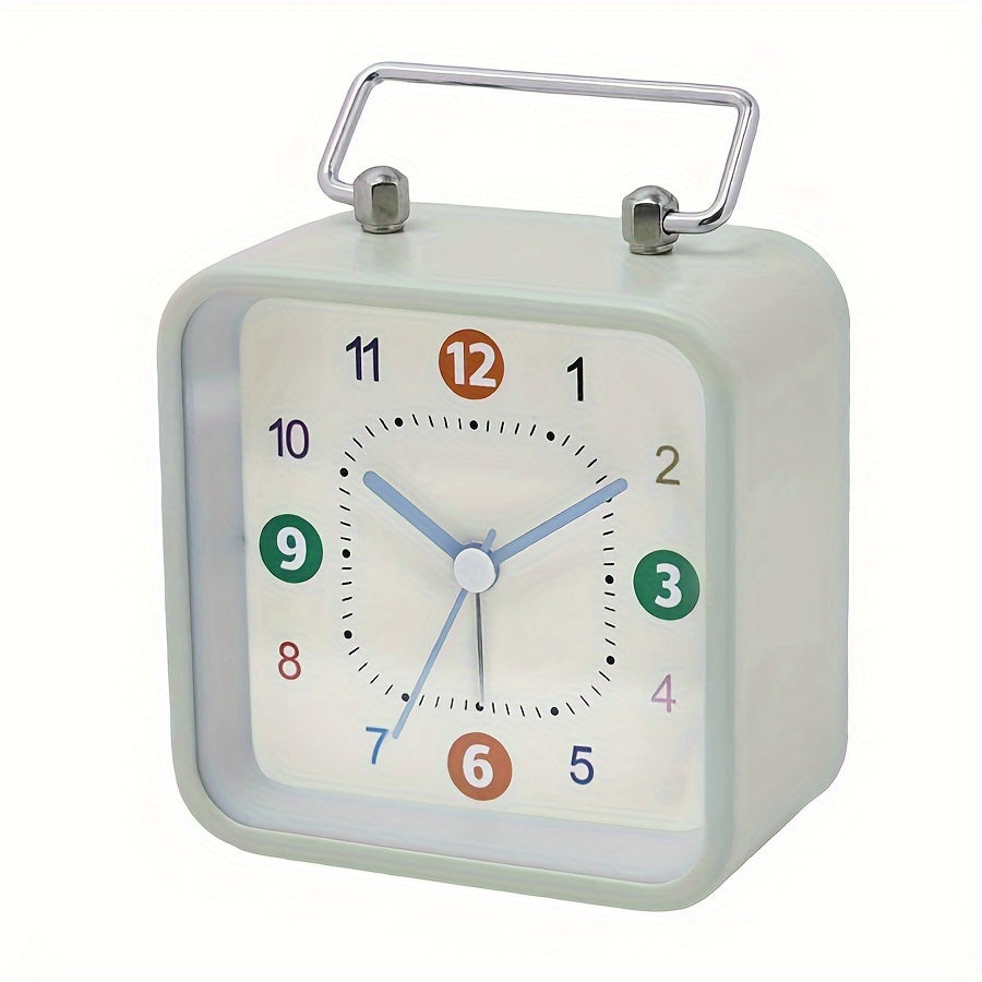 TimeCube - Square Digital Alarm Clock with Night Light and Snooze