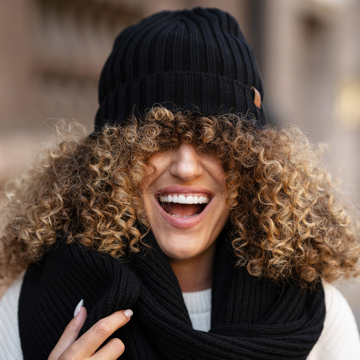 CozyMerino - Luxury Merino Wool Beanie for Women