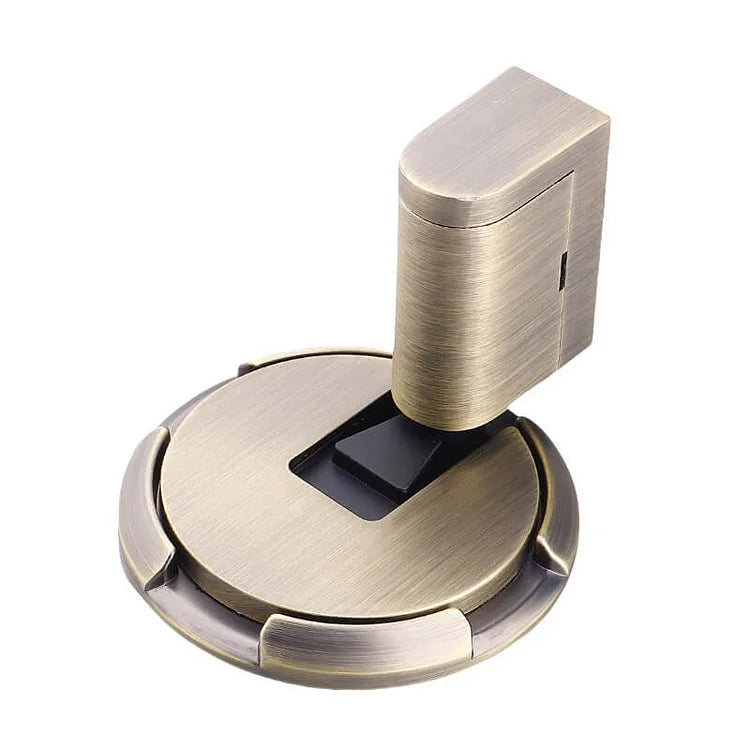 Mechanical Door Stopper - Adjustable Elegant Metal Door Stop