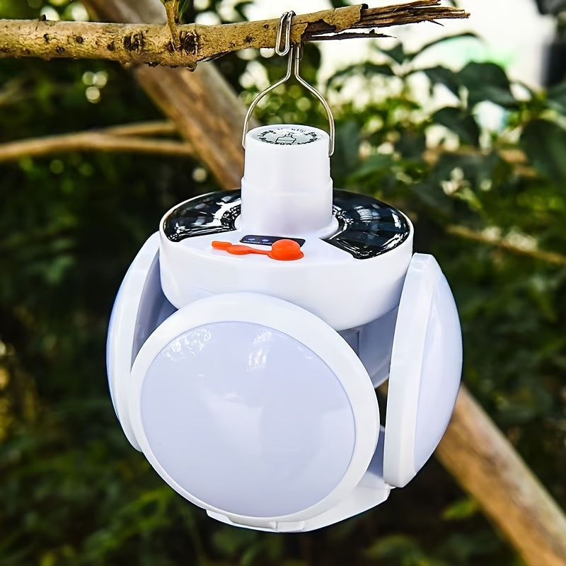 SolarFold Lamp - Foldable Rechargeable LED Camping Lantern