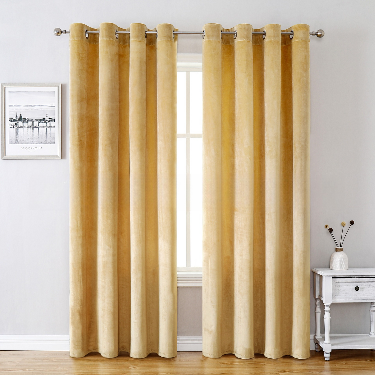 VelvetEase Curtains - Thermal Blackout Velvet Curtains
