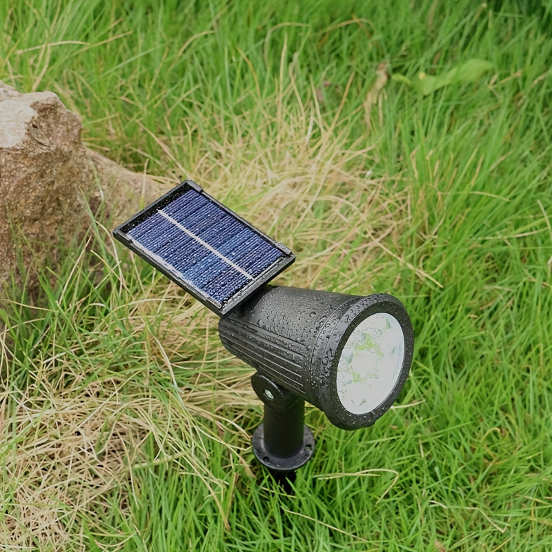 SolarLuxe Spotlight - 9 LED Solar Garden Spotlight