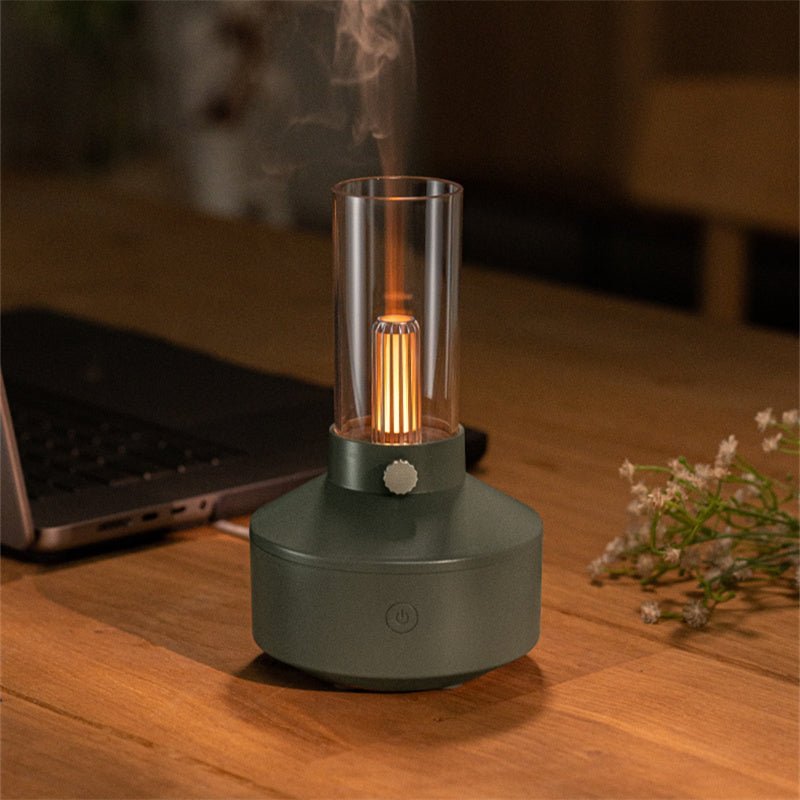GlowMist - Diffuseur Aromathérapie Veilleuse Ambiance