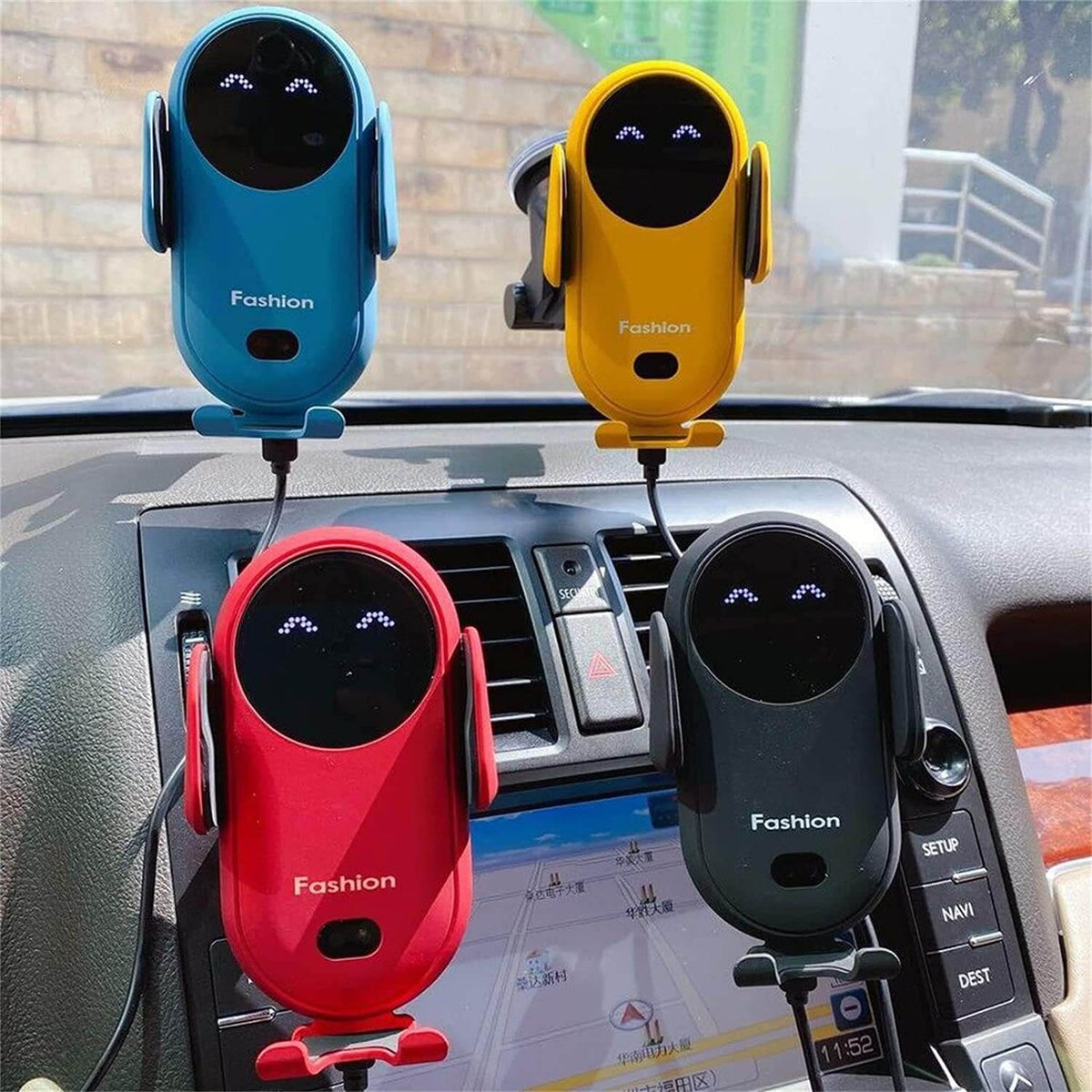 Charger Pro - Fast Wireless Car Charger and Phone Mount