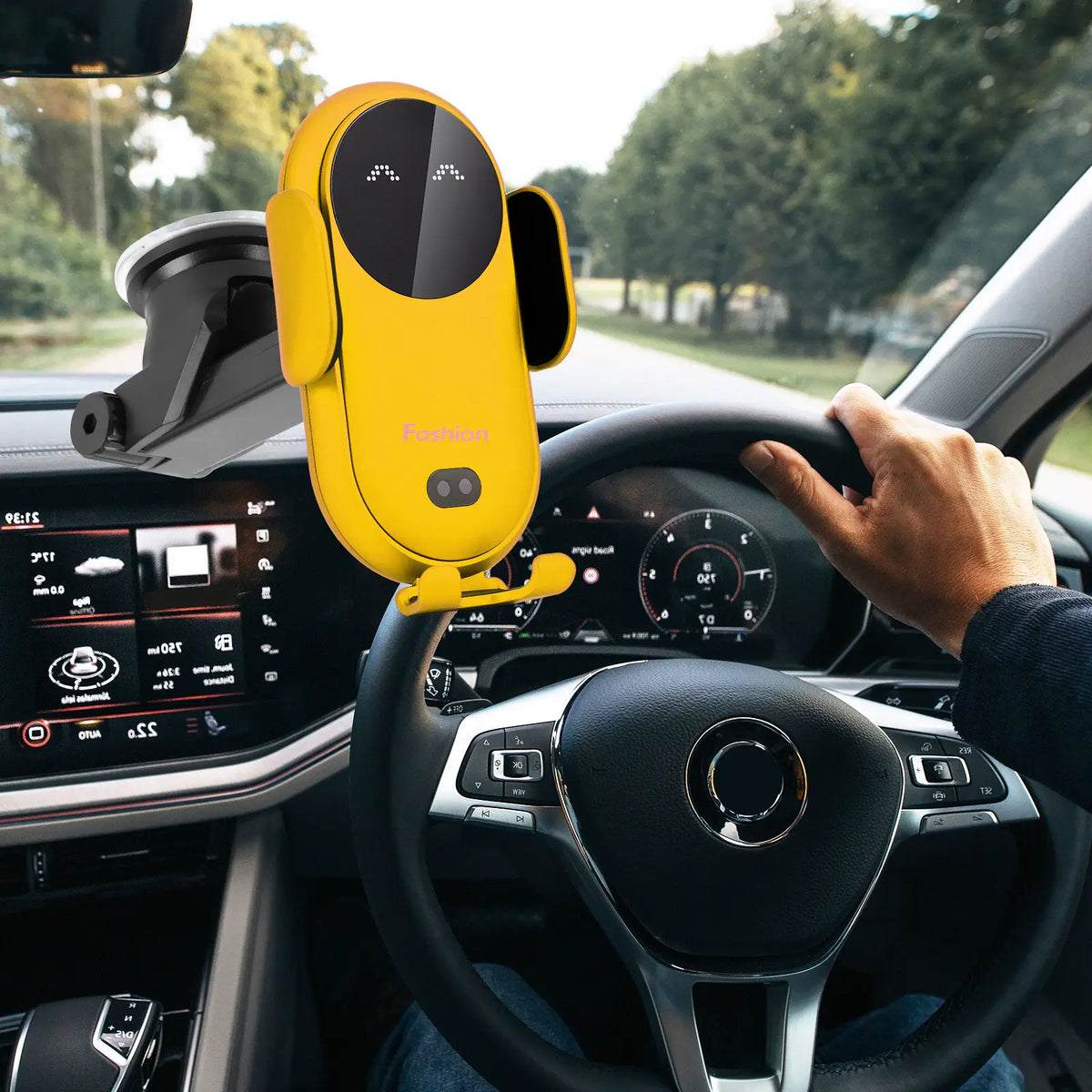 Charger Pro - Fast Wireless Car Charger and Phone Mount
