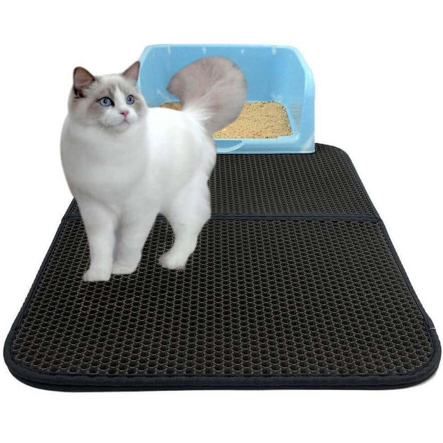 CatGuard Mat - Tapis Anti-Litière pour Chat EVA