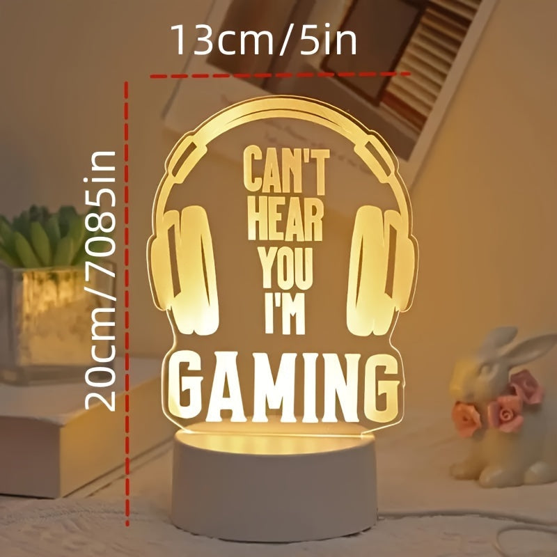 GameLamp - Compact LED USB Table Lamp