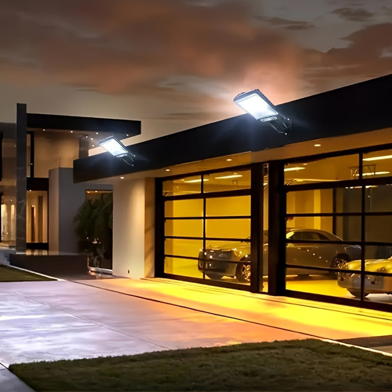 SolarBeam Light - Motion-Sensor Solar LED Floodlight