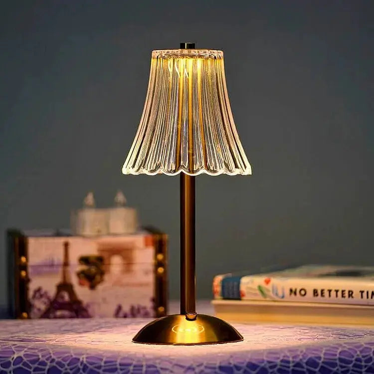 Clarion Luxe - Rechargeable Touch Table Lamp