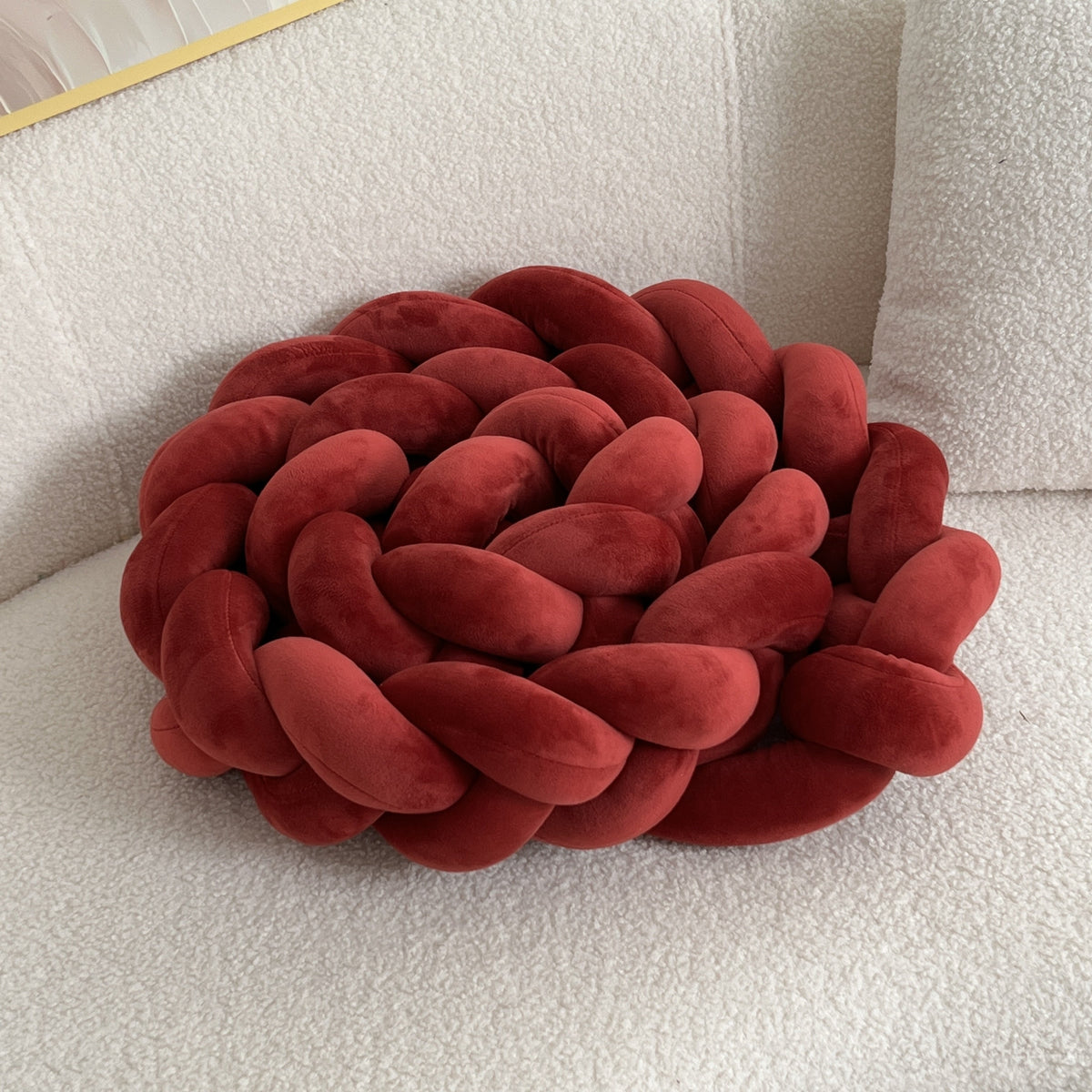 WaveCushion - Modern Geometric Floor Cushion