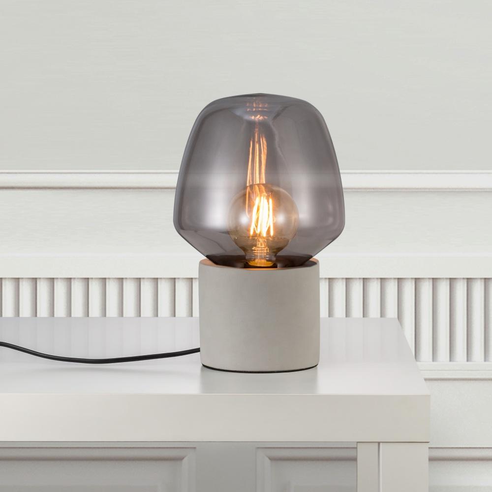 TintGlow - Small Tinted Glass Table Lamp