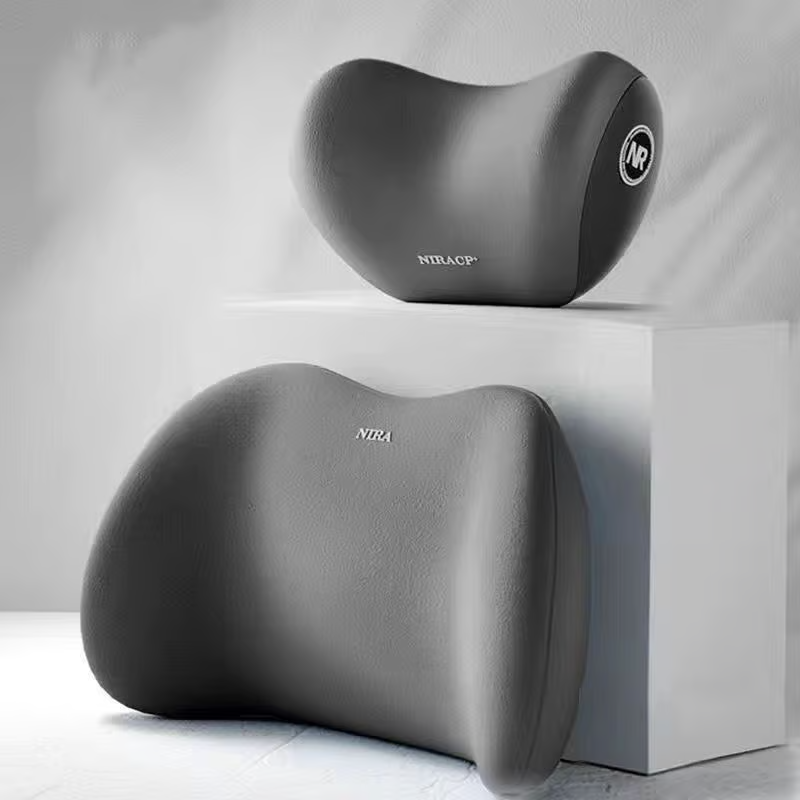 DriveEase - Ensemble de Coussins Ergonomiques pour un Confort de Voyage Optimal