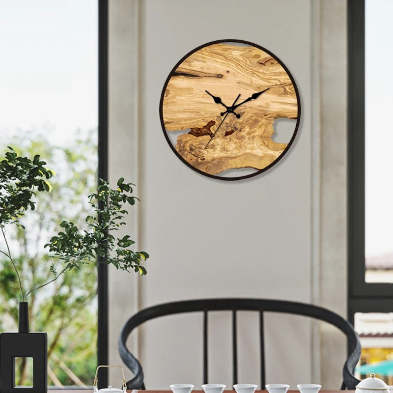LucidHours - Transparent Acrylic Wall Clock for Modern Interiors